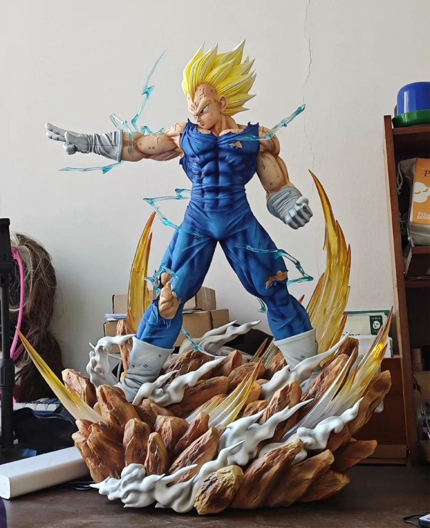 ドラゴンボール ベジータ ガレキ ガレージキット スタチュー X⑥⑦