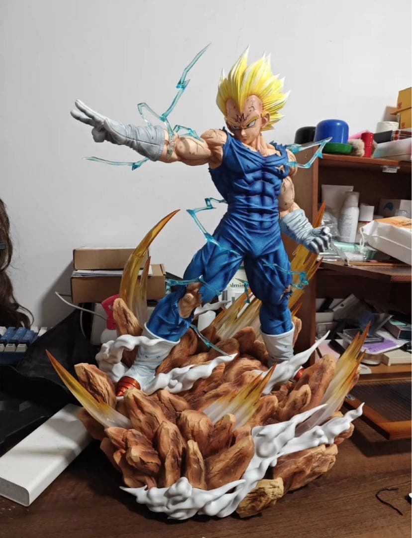 ドラゴンボール ベジータ ガレキ ガレージキット スタチュー X⑥⑦