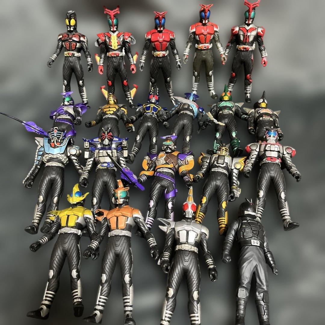 仮面ライダー ソフビ 143体＋ダブり7体 150体セット フィギュア