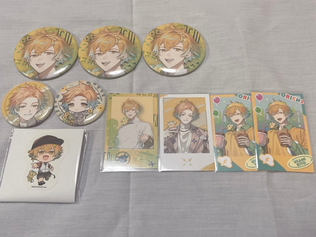 宇佐美リト　チェキ　缶バッジ　まとめ売り