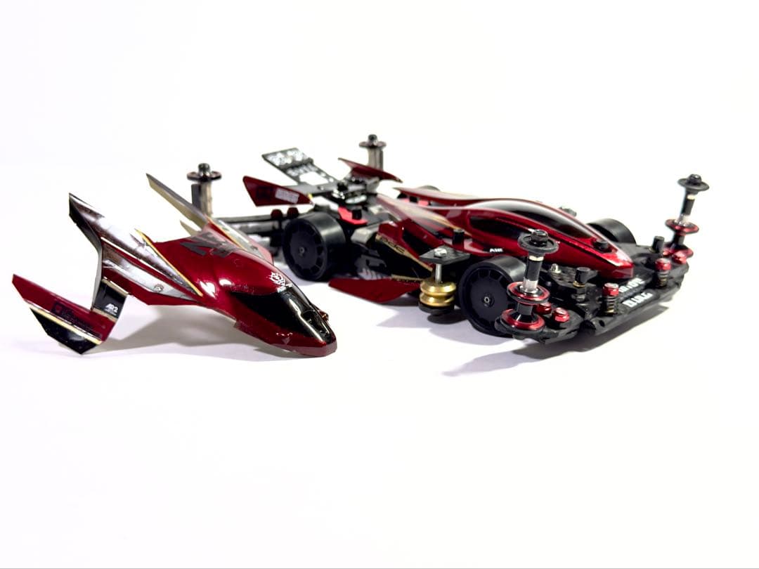 ミニ四駆　完成品　msフレキ デュアルリッジ