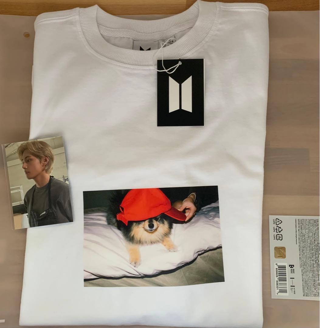 BTS V テテ LAYOVER ヨンタンTシャツ Mサイズ 新品 - メルカリ