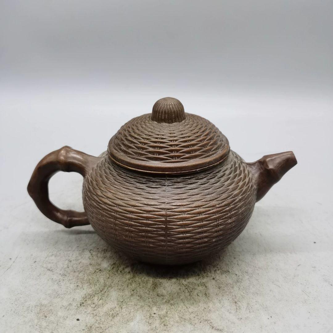 銅器 竹節壺 茶器 煎茶道具 装飾品 工芸品 置物