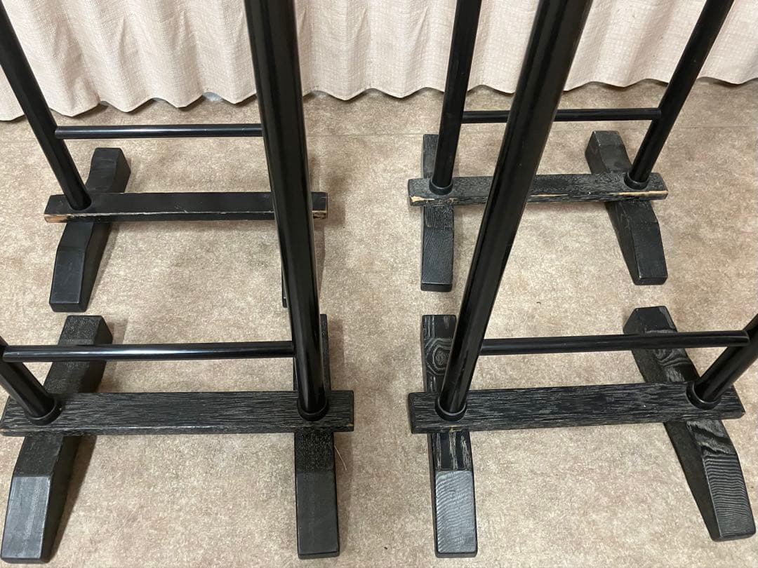 撞木（しゅもく）着物 反物 帯 展示台 大小セット