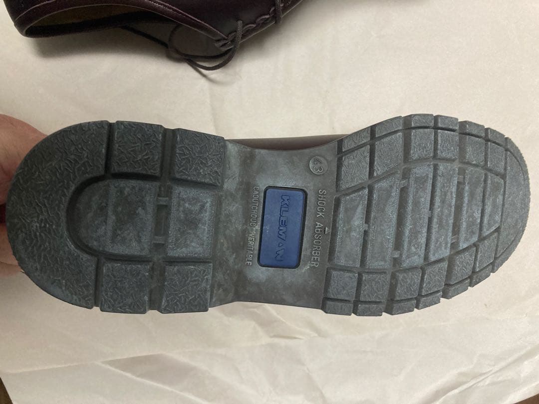 美品　人気モデル　クレマンPADREチロリアンシューズ　ボルドー43