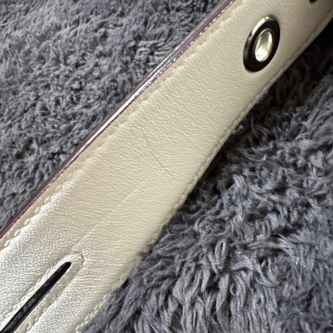 【美品】COACH ソーホー ミニシグネチャー フラップ ワンショルダーバッグ