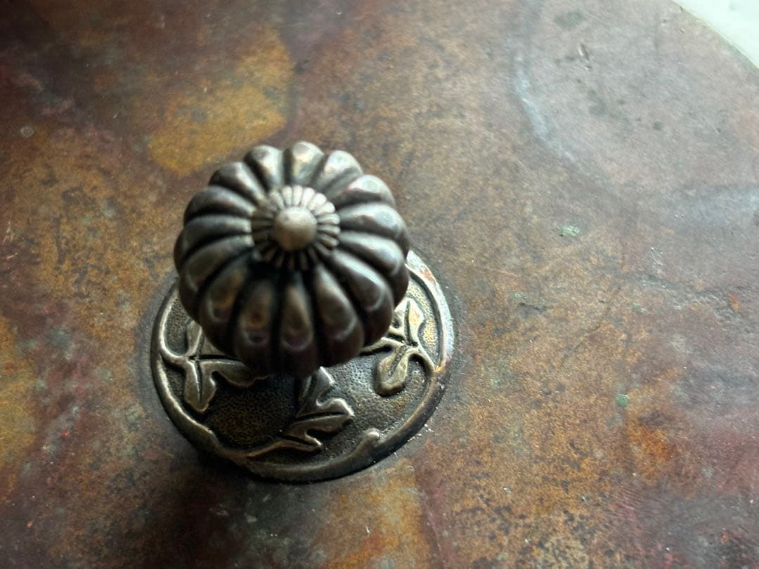 光玉堂 銀摘 鉄瓶 稀有 水漏れ無し / 龍文堂 亀文堂 光玉堂