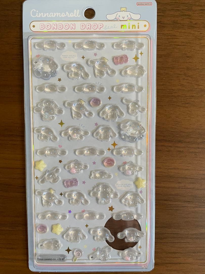 ハローキティ ボンボンドロップミニシール 6パックセット