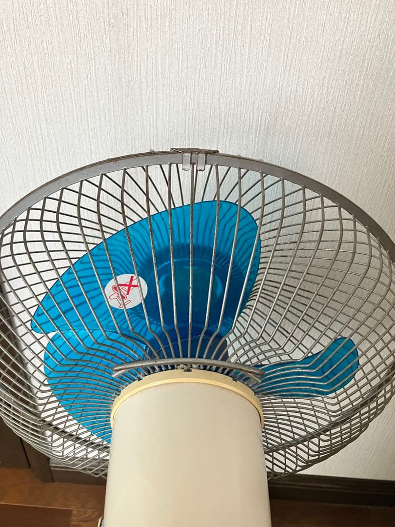 扇風機　ナショナル　F-30H1L 昭和レトロ　30センチ座敷扇　タイマー故障