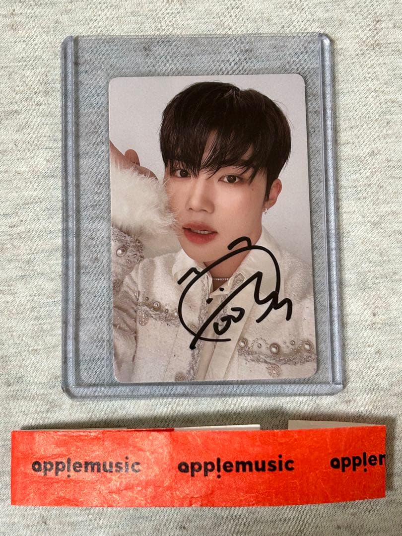 ZEROBASEONE リッキー ポカ トレカ サイン 対面ペンサ