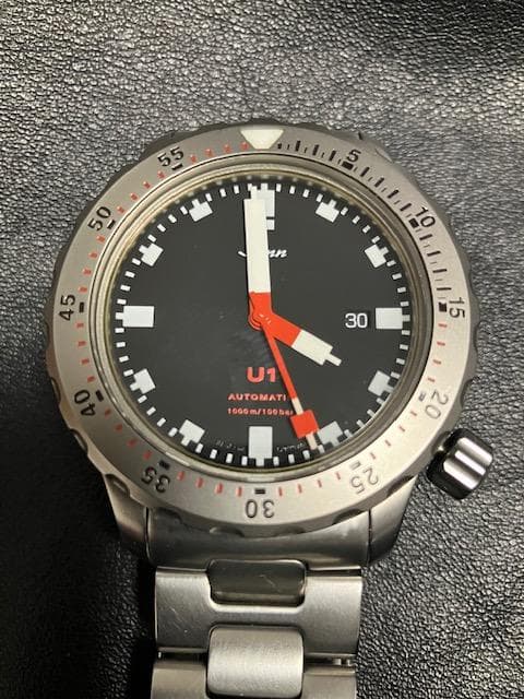 ゆ*マ様 Sinn U1 1010 スチールブレス＋ラバーバンド／初売り大特価