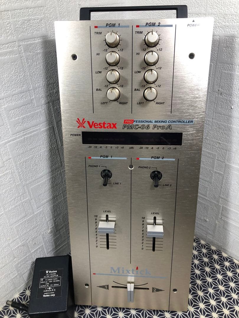 VESTAX ベスタクス PMC-06ProA フェーダーメンテ 純正アダプター