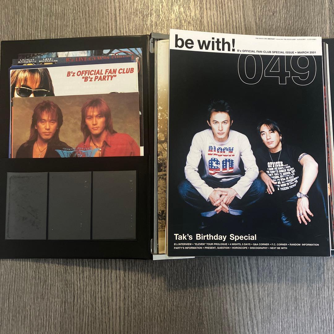 い*O様 B'z 直筆サイン色紙2枚＋90年代ツアー＆B'z