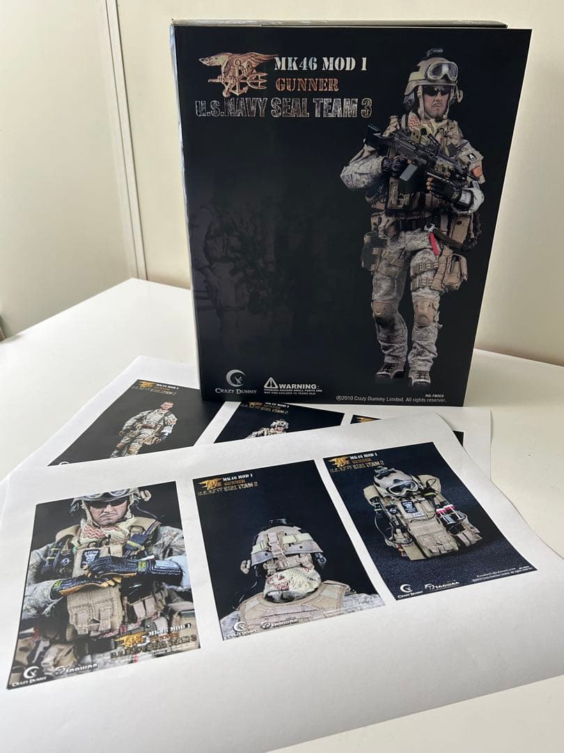 絶版1/6 U.S.ネイビーシールズチーム3