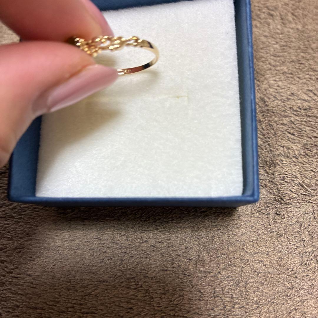 プ*リ様 14号 ペリドット10金