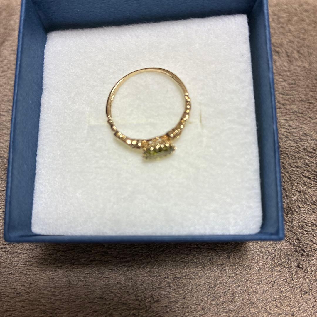 プ*リ様 14号 ペリドット10金