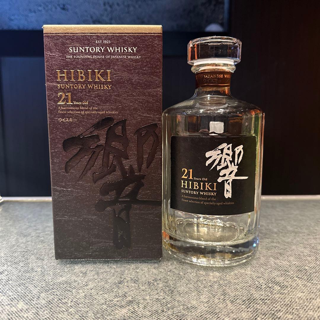 黒響21年 空瓶 空箱付き 未洗浄