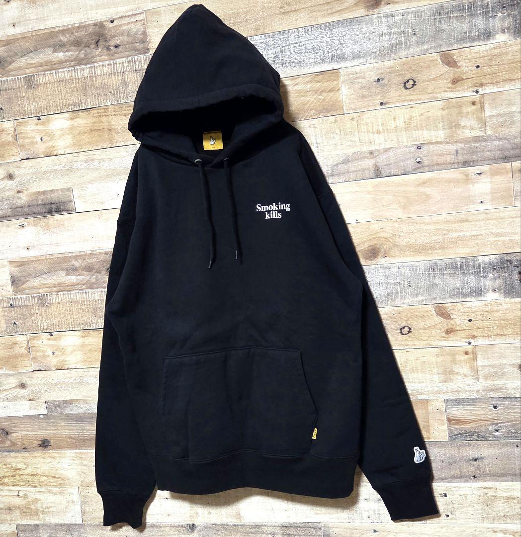 【美品XL】FR2 エフアールツー パーカー 肉厚生地 天使 エンジェル バック