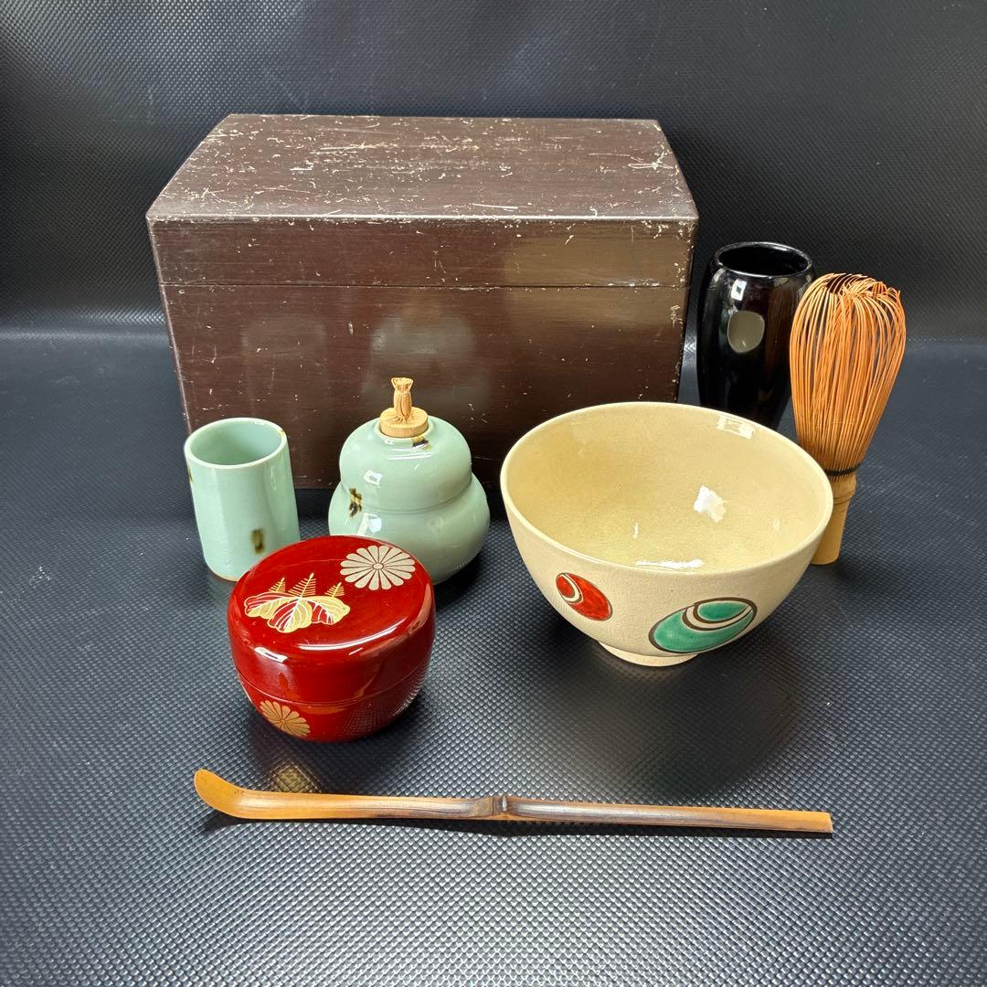 茶道具 お点前セット 茶箱入7点 - メルカリ