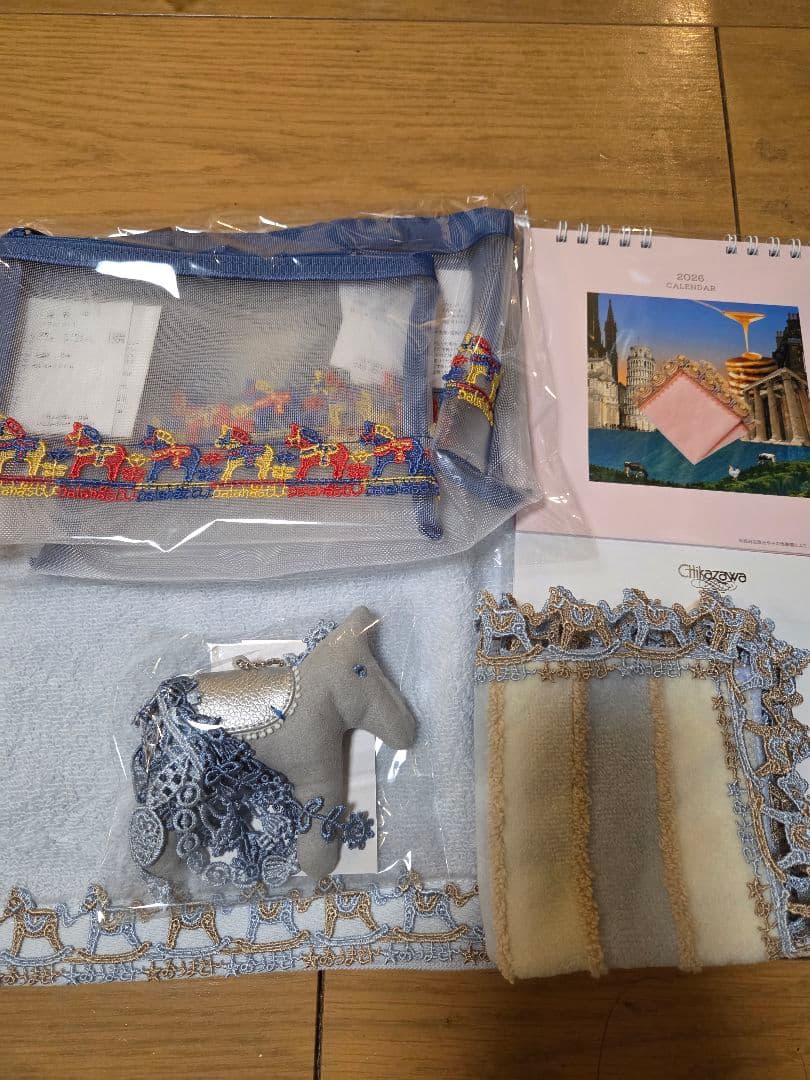 ◎新品未使用品◎近沢レース 福袋 馬 2026 ハッピーバッグ 午年6点