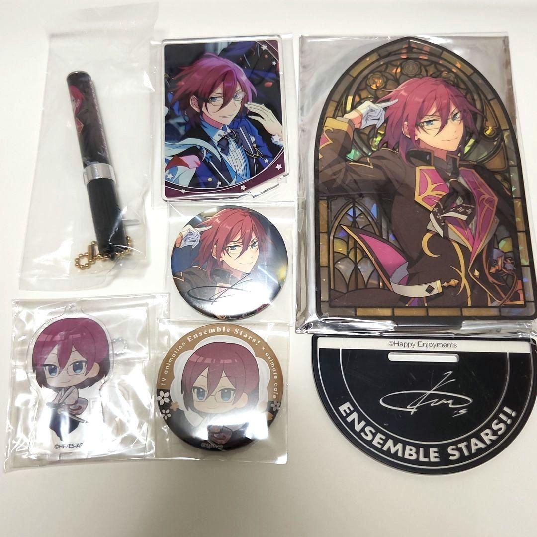 あんスタ 七種茨 花窓アクスタ 5周年 展示会 アクスタ ポトレ缶 ペン