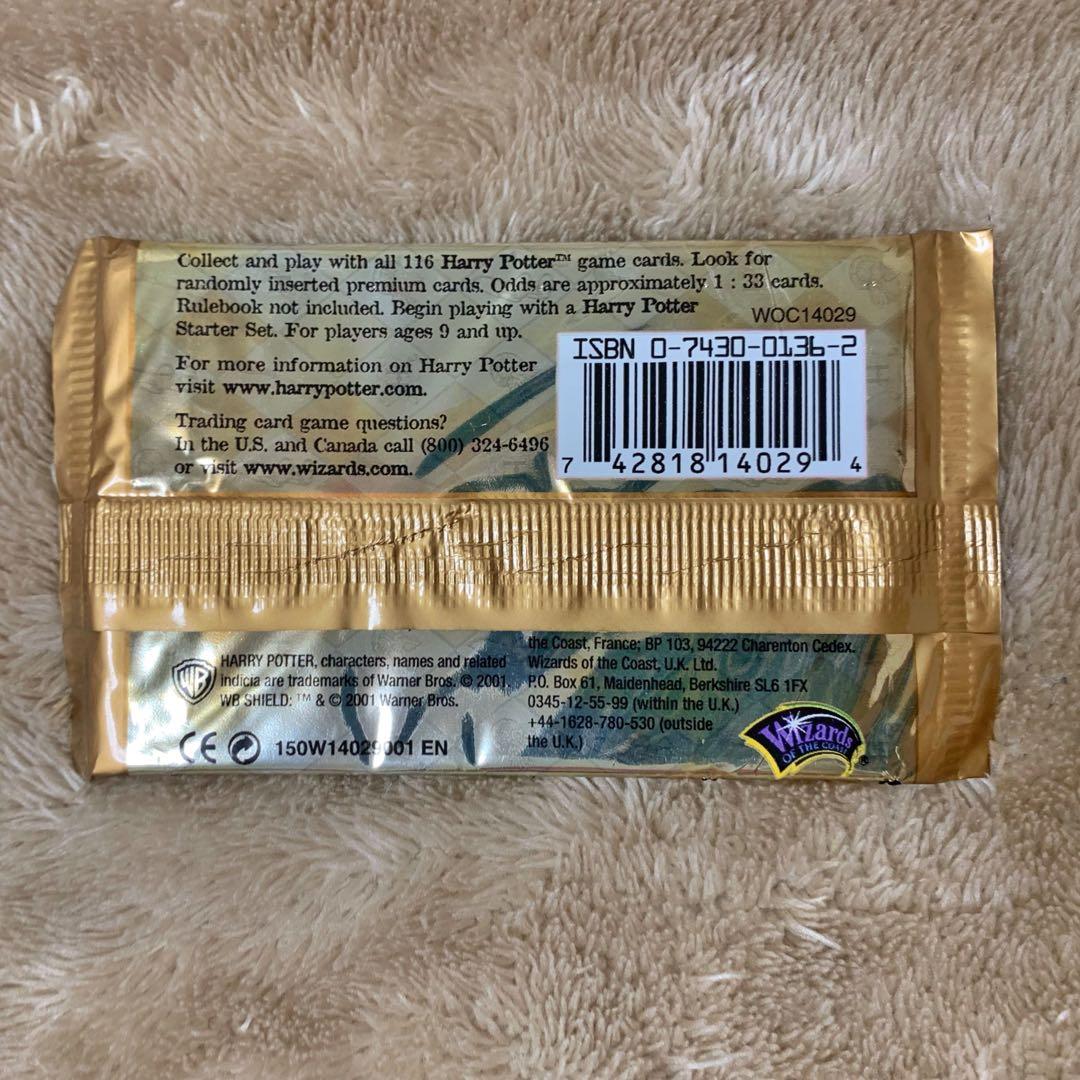 【希少】ハリーポッタートレーディングカードゲーム ブースター 14パック 英国版