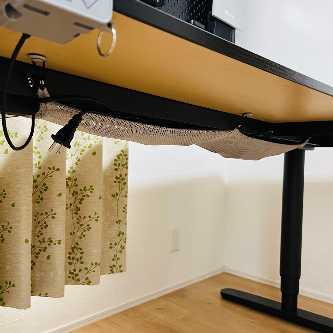 IKEA Bekant 電動　昇降式デスク　Ｌ字　コーナーデスク　黒