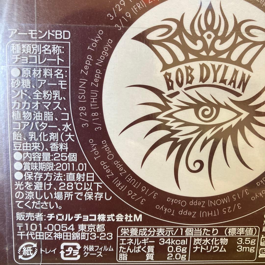 BOB DYLAN JAPAM TOUR 2010 チロルチョコ