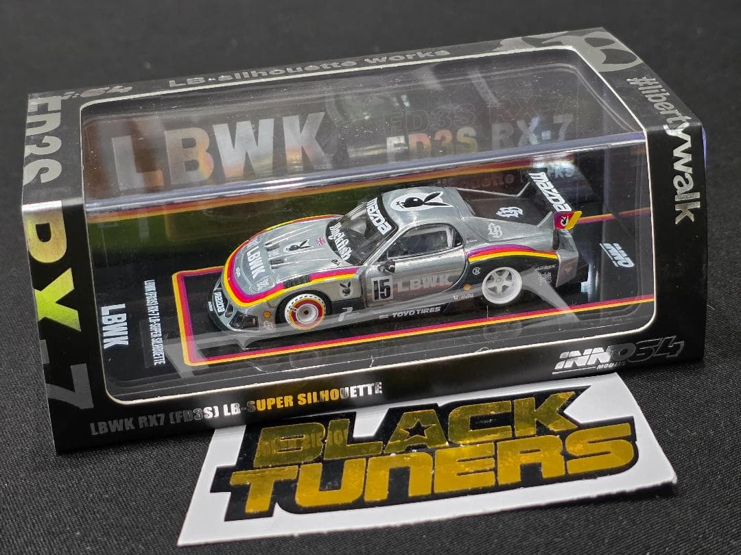 INNO64マツダ RX-7 (FD3S) LB-WORKS スーパーシルエット