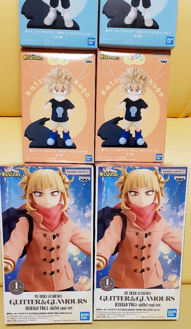 6体セット 僕のヒーローアカデミア ちあぴこ他 プライズ フィギュア
