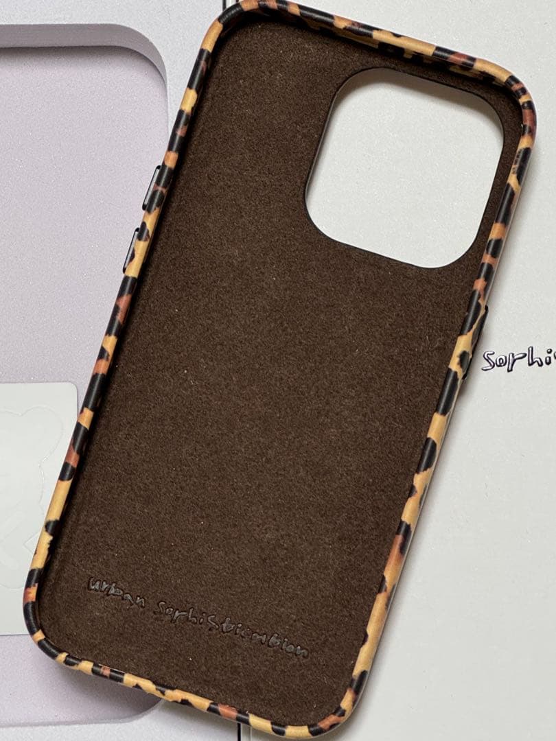 urban sophistication iPhone15 Pro レオパード Urban Sophistication