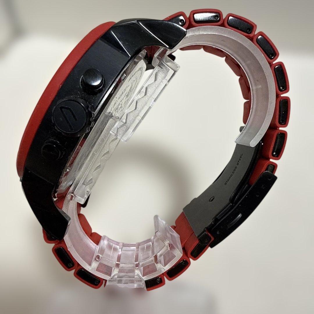 DIESEL DZ-7370 Mr. Daddy2.0 赤 クロノグラフ