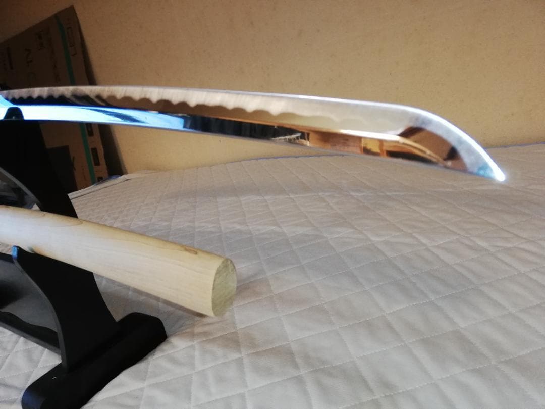 刀掛台、刀袋、刀剣手入具、5点付、白鞘 、大刀、小刀、模造刀,観賞用 インテリア