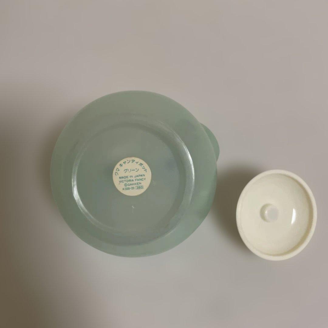 【匿名配送】クマ　キャンディポット　小物入れ　レトロ　レア☆