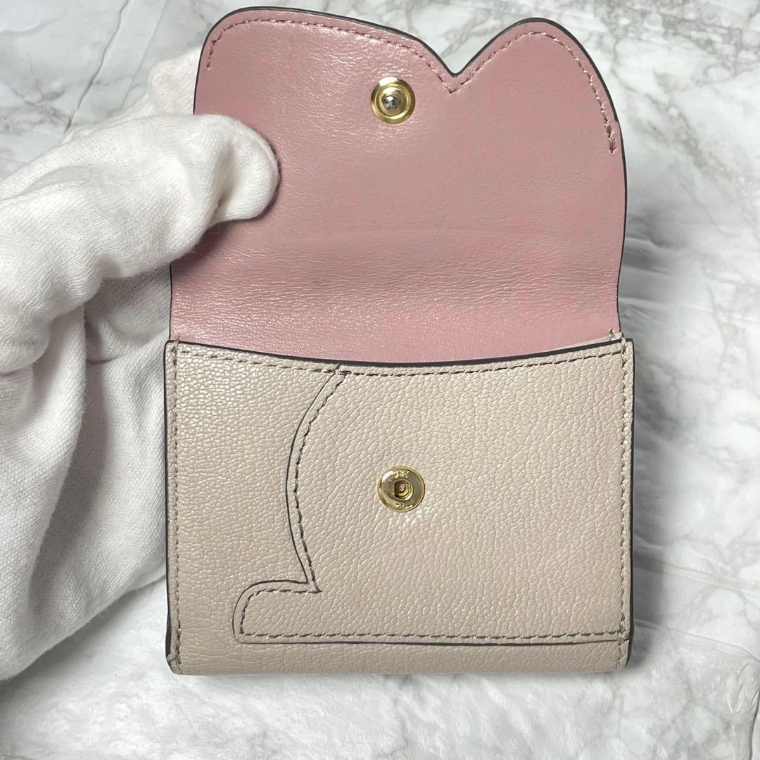 アニヤハインドマーチ ウサギ　ラビット　コンパクト ウォレット　財布