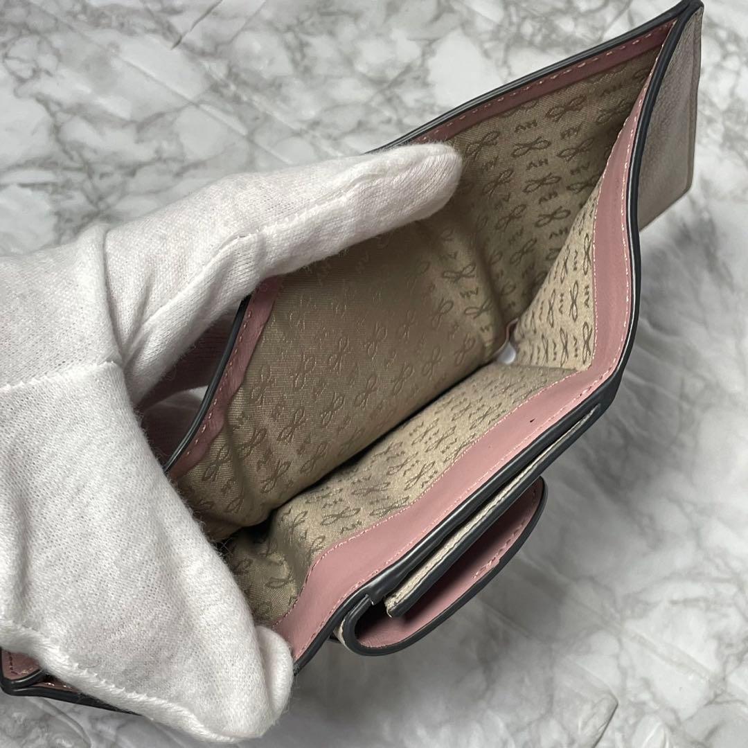 アニヤハインドマーチ ウサギ　ラビット　コンパクト ウォレット　財布