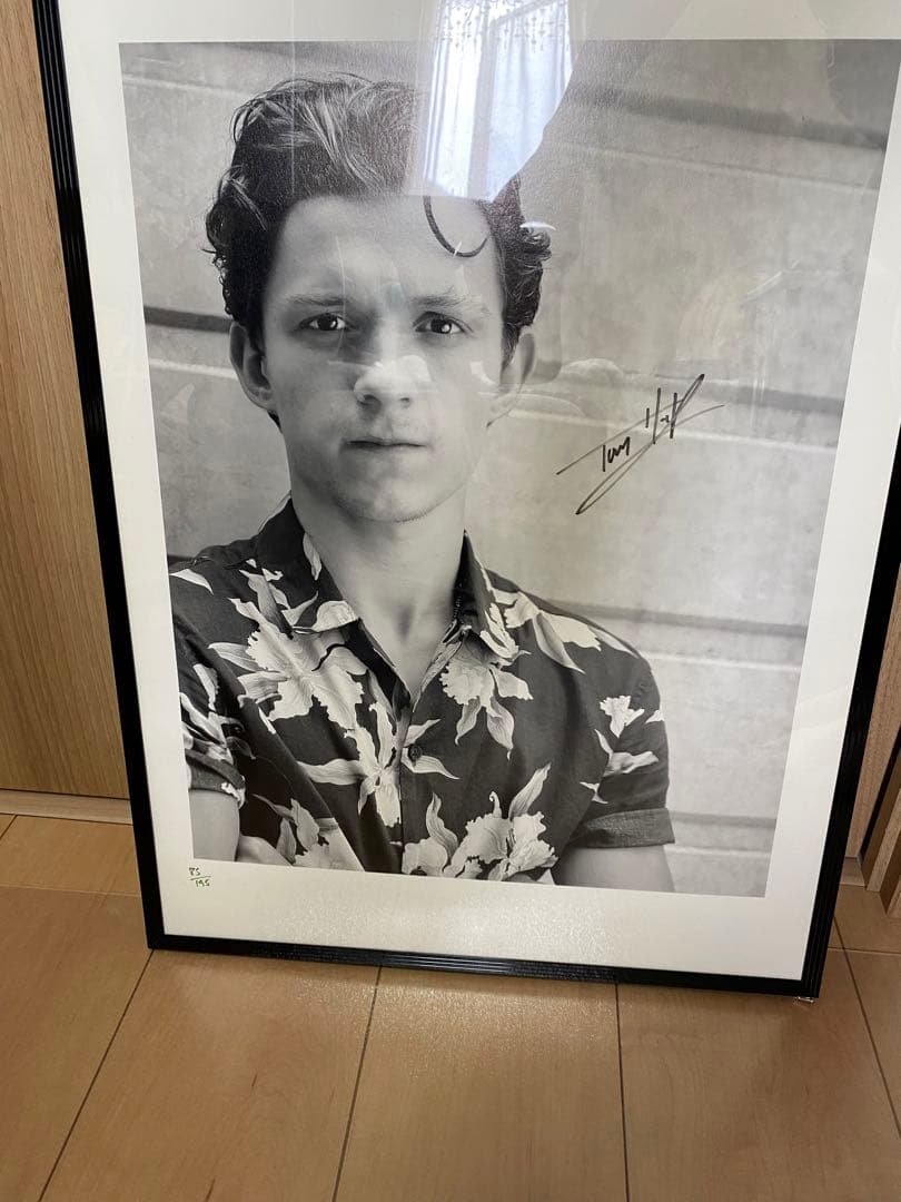 トム・ホランド サイン 直筆サイン 額装 写真