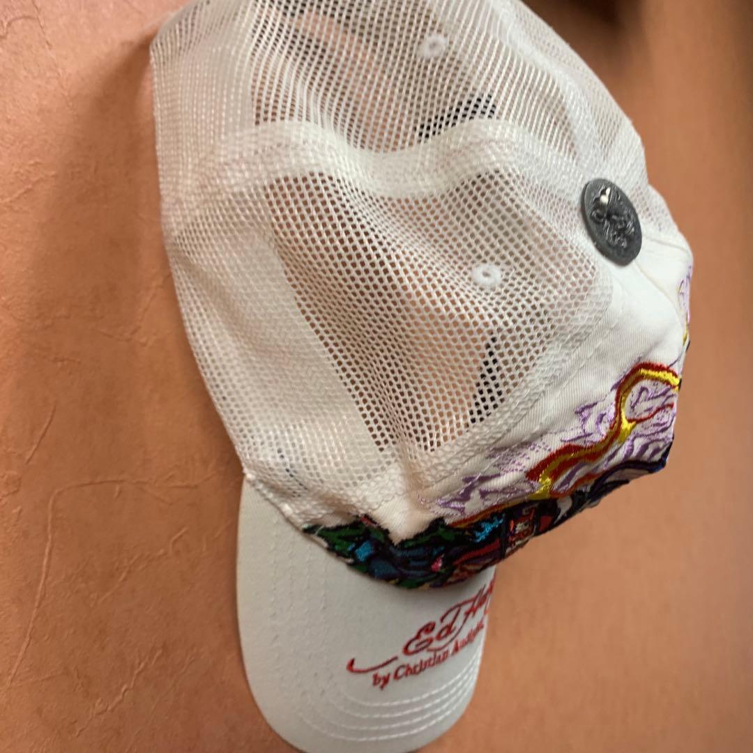 Ed Hardy 刺繍キャップ メッシュ - メルカリ
