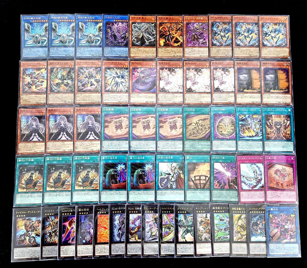 遊戯王 【本格構築‼️】巳剣 ライゼオル 構築済みデッキ‼️ 巳剣デッキ