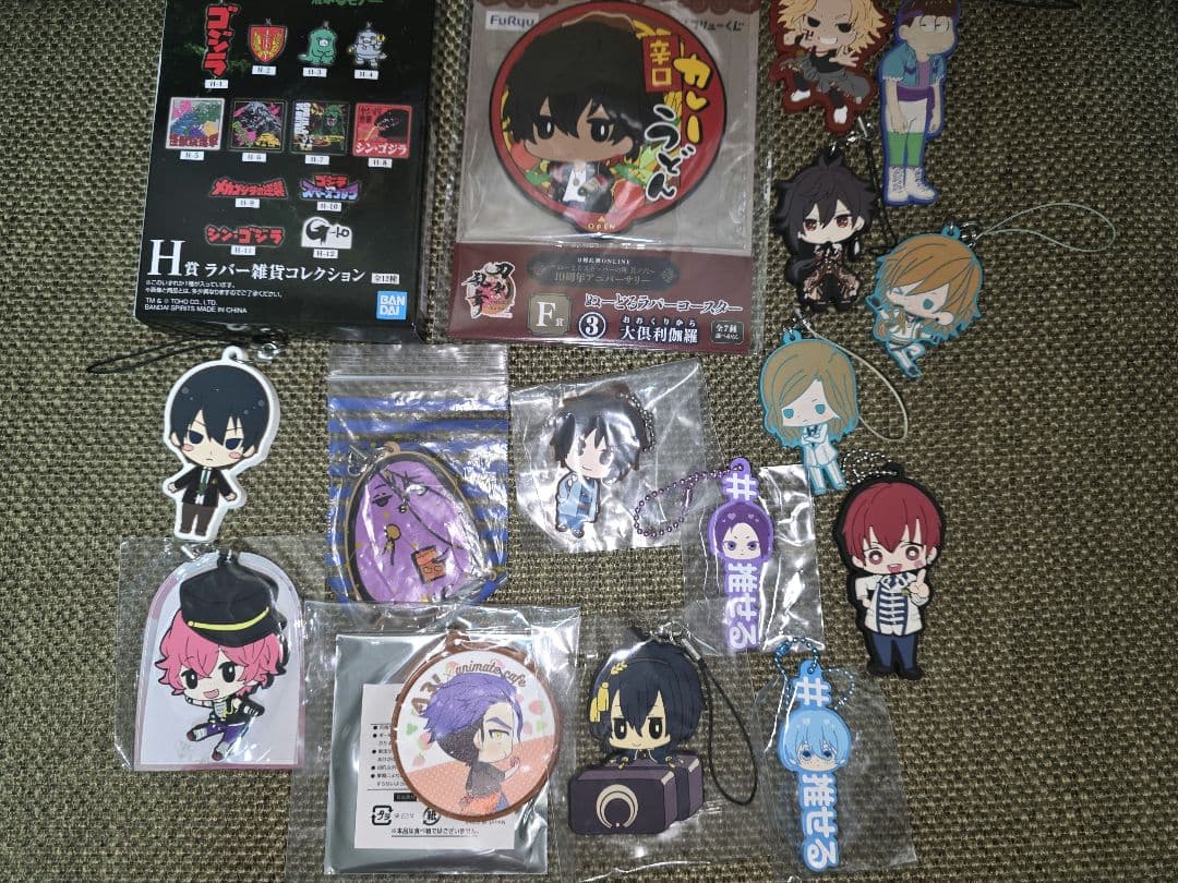 アニメ ゲーム ラバーグッズまとめ 390点