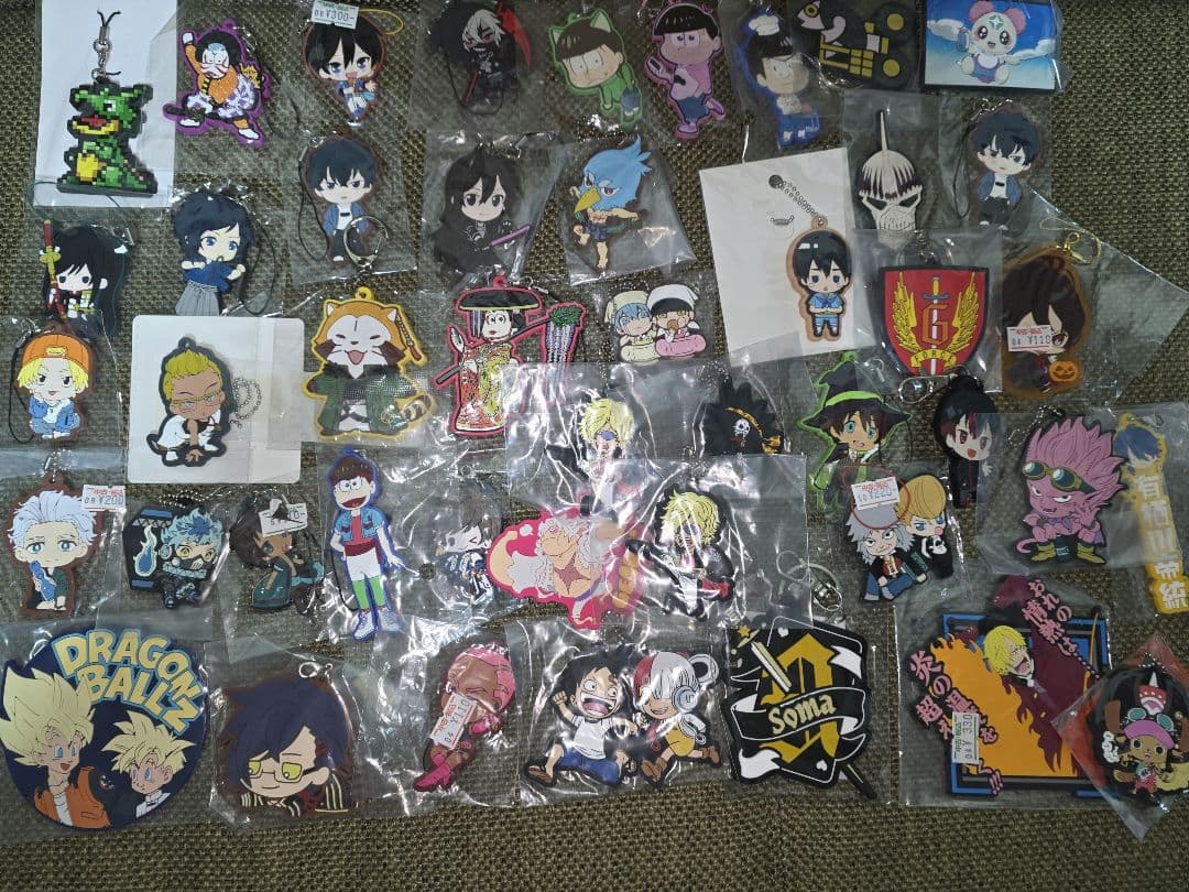 アニメ ゲーム ラバーグッズまとめ 390点