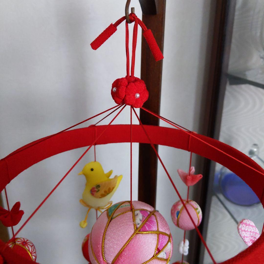 ちりめん細工　お雛様下げ飾りさげもん hirorin