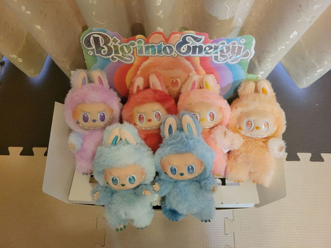 ラブブ　Biginto Energy ぬいぐるみセット