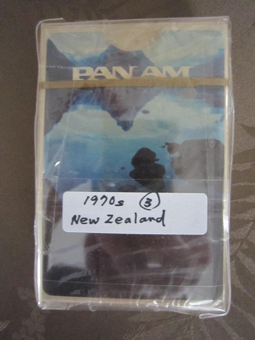未開封 1970年代 パンナム トランプ 5個 パンアメリカン航空 PAN AM