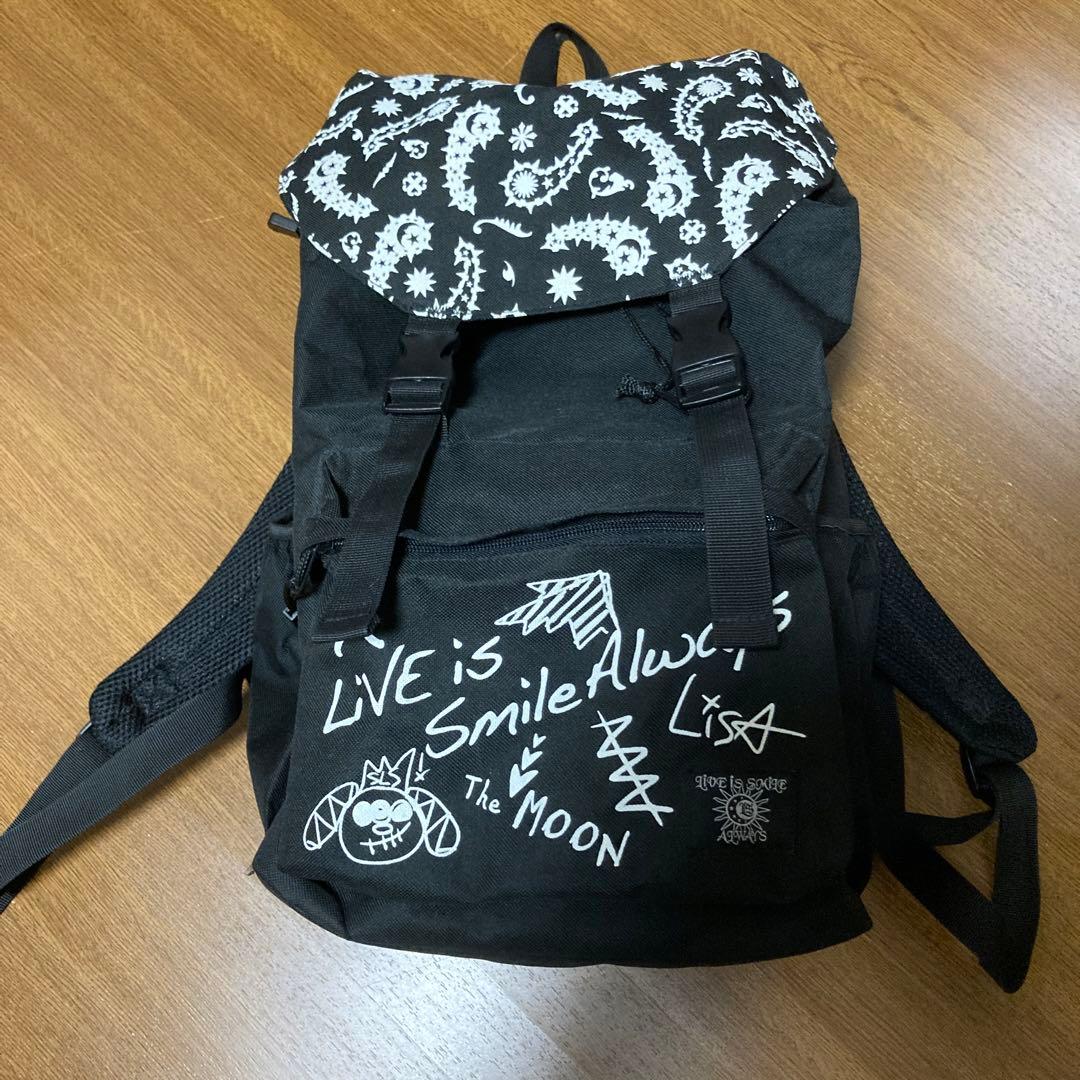 LiSAパッチリュック/バック/ステッカー/WALKん章(水戸)/ガチャステッカ