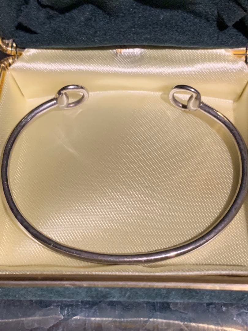 グッチ GUCCI ホースビット バングル SV925 メキシコ製 ヴィンテージ
