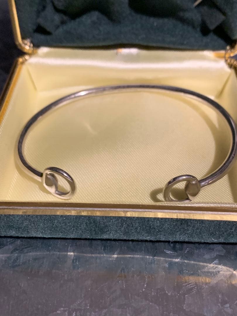グッチ GUCCI ホースビット バングル SV925 メキシコ製 ヴィンテージ