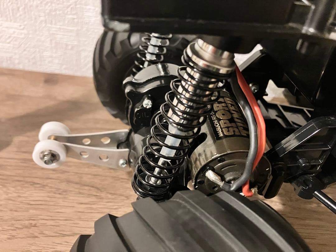 TAMIYA ランチボックス　遊び心ミリタリー風　CW-01シャーシ