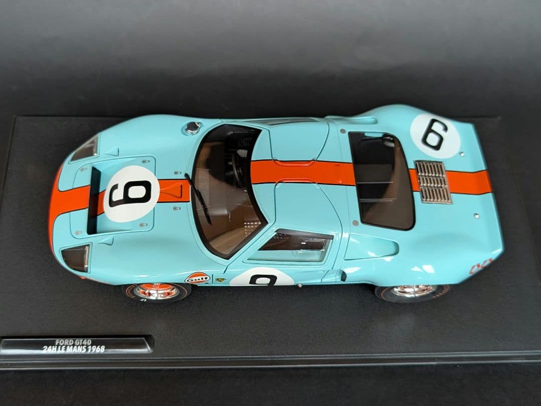 SOLIDO 1/18 フォード GT40 24H ル・マン 1968 ガルフ