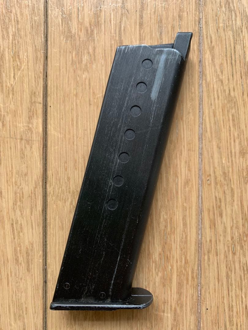 マルゼン　ワルサーP38 ブラックメタル　ガスブローバック